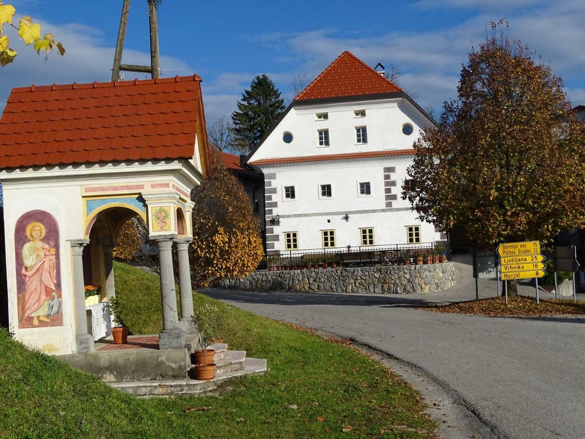 Apartments Mozinetova Hisa Sentjost nad Horjulom Bagian luar foto